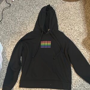 Calvin Klein Black Hoodie Sweater